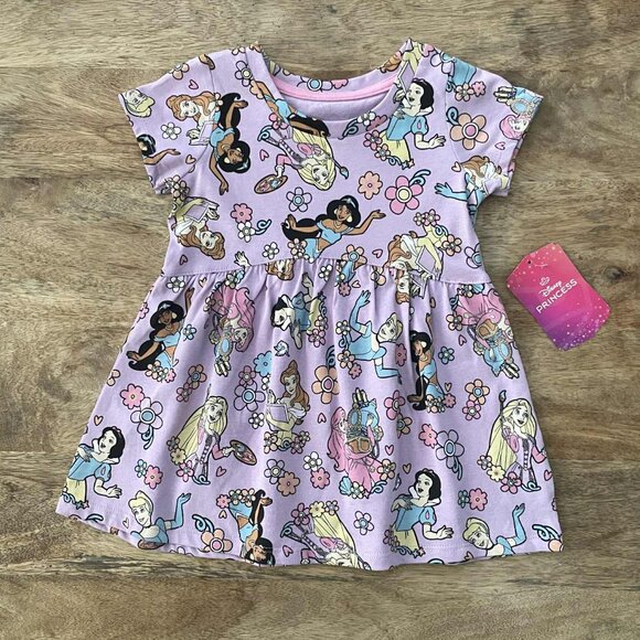 5/$20 NEW 18M Girls Disney Princesses Dress - Picture 1 of 3